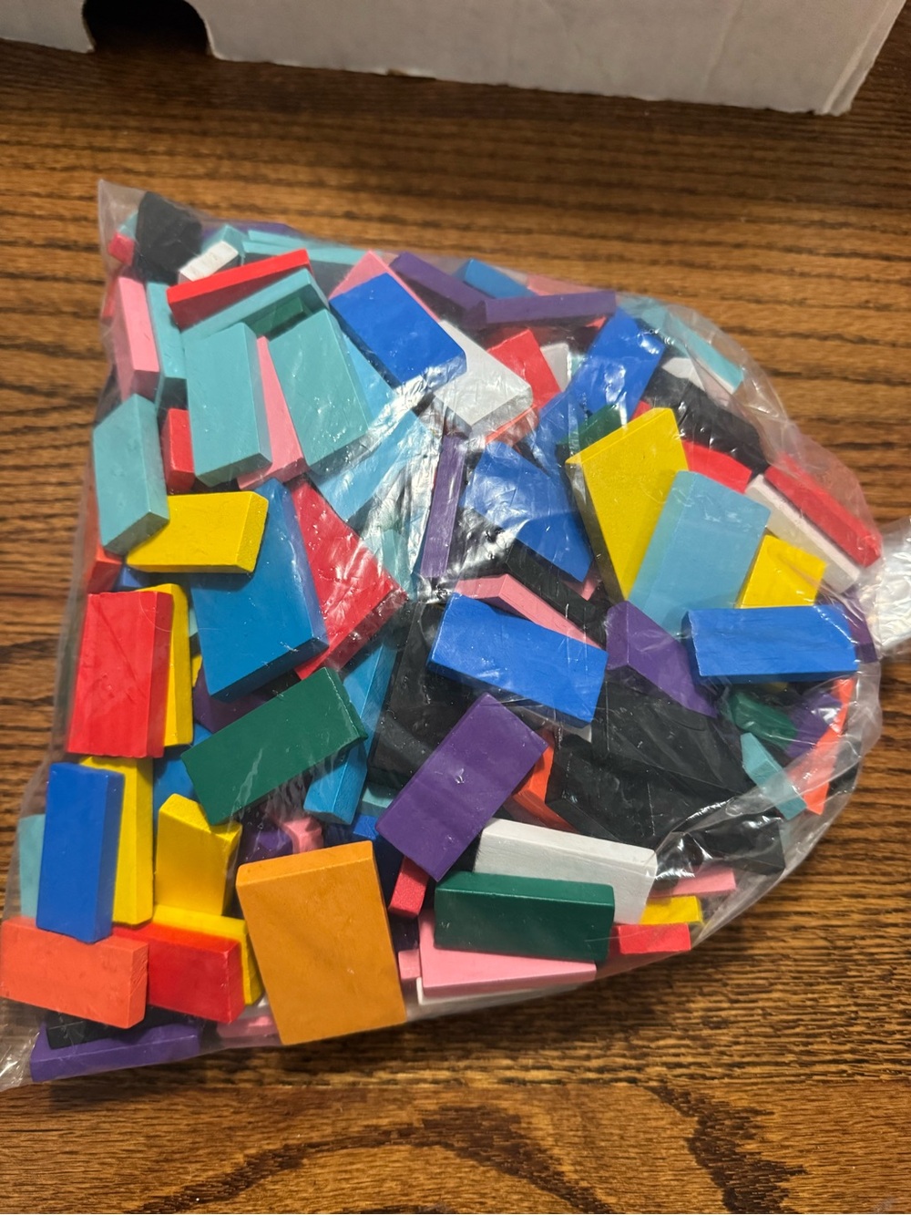 Colorful Wooden blocks Set for Kids - Multicolor